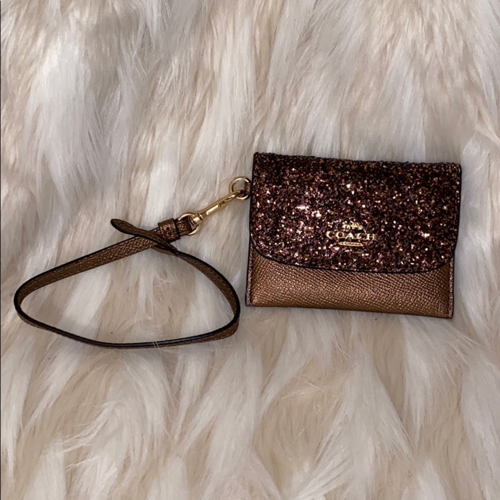 Coach wristlet/card holder